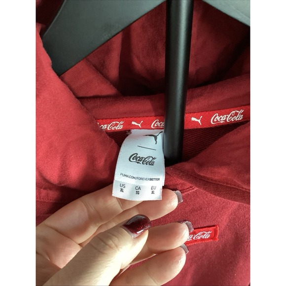 Puma & Coke Cola womans Sweatshirt. Size:XL - Picture 16 of 16